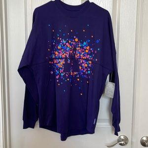 Disneyland navy blue dot spirit jersey medium